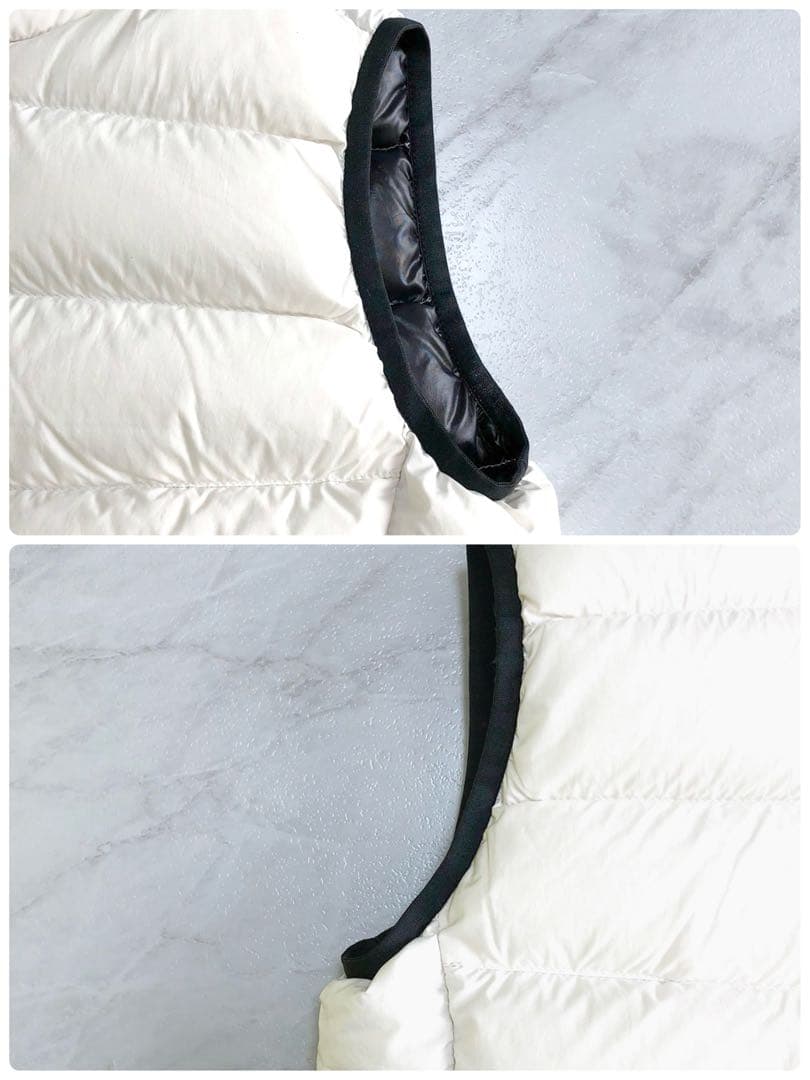 【近年モデル 未使用級】 MONCLER ダウンベスト CENIS ホワイト 1