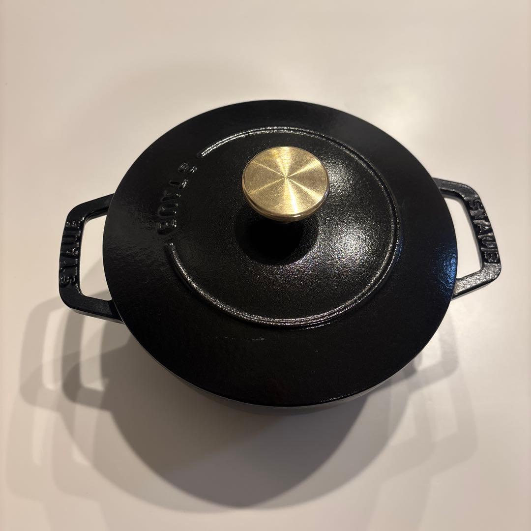 ストウブ ワナベ S ブラック 16cm STAUB Wa NABE 琺瑯鍋