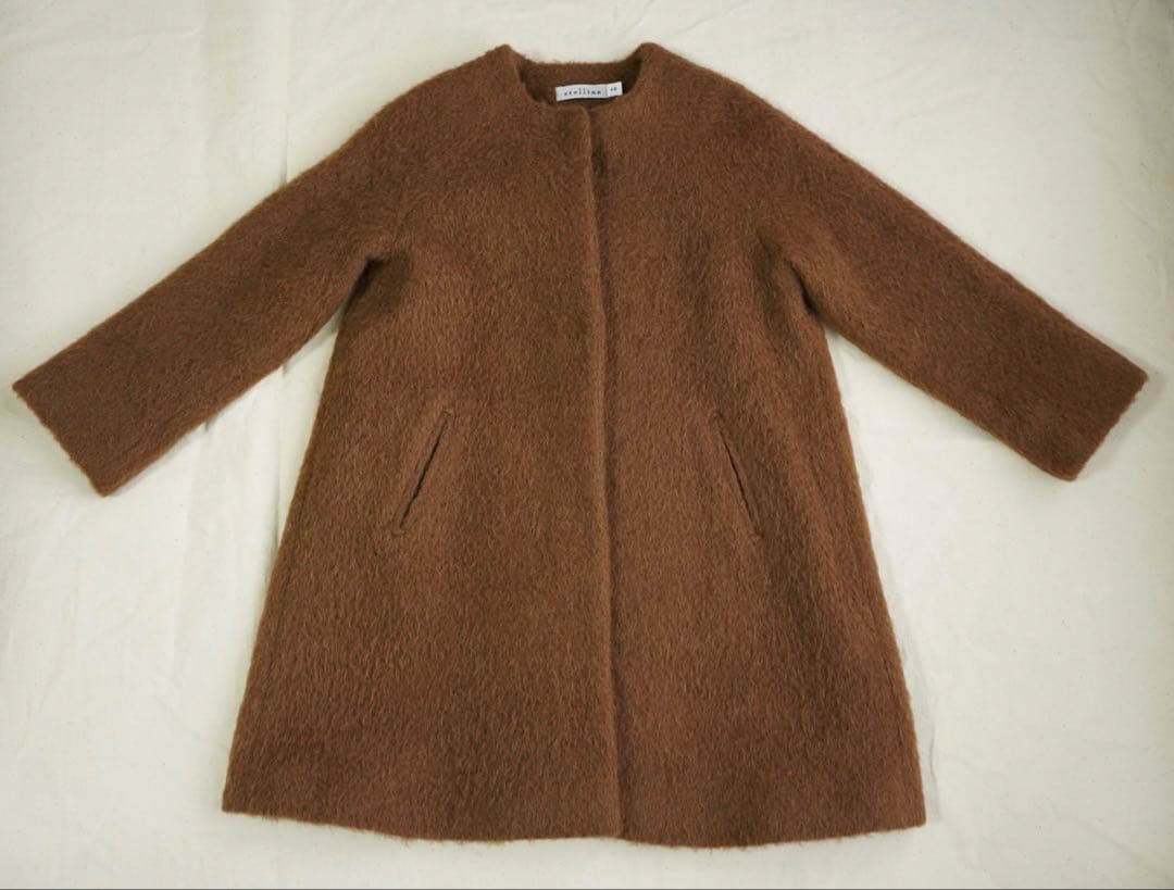 コート stellina bianca coat 4-6y