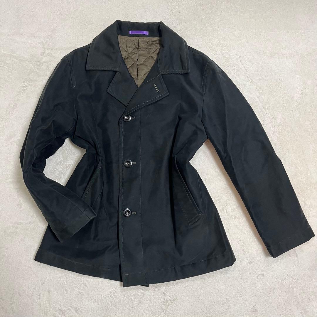 734 Paul Smith ポールスミス トレンチコート ブラック XL