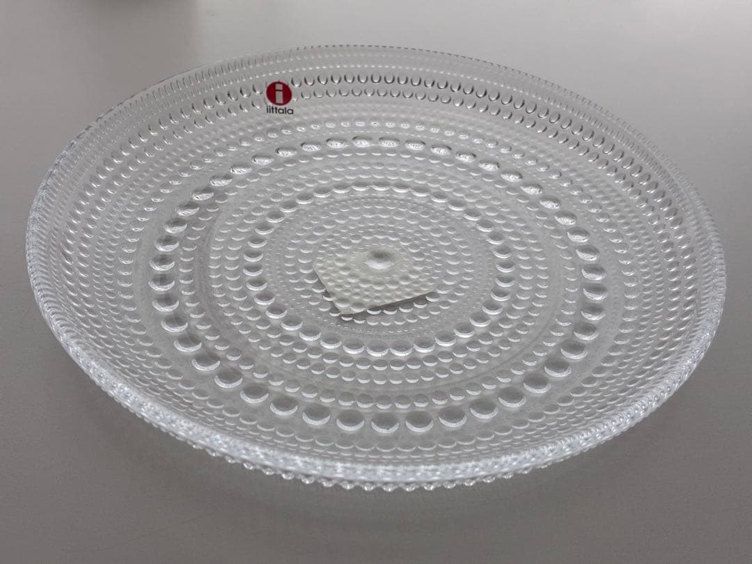 【新品】イッタラ カステヘルミ クリア 17㎝プレート2枚/タンブラー2個セット