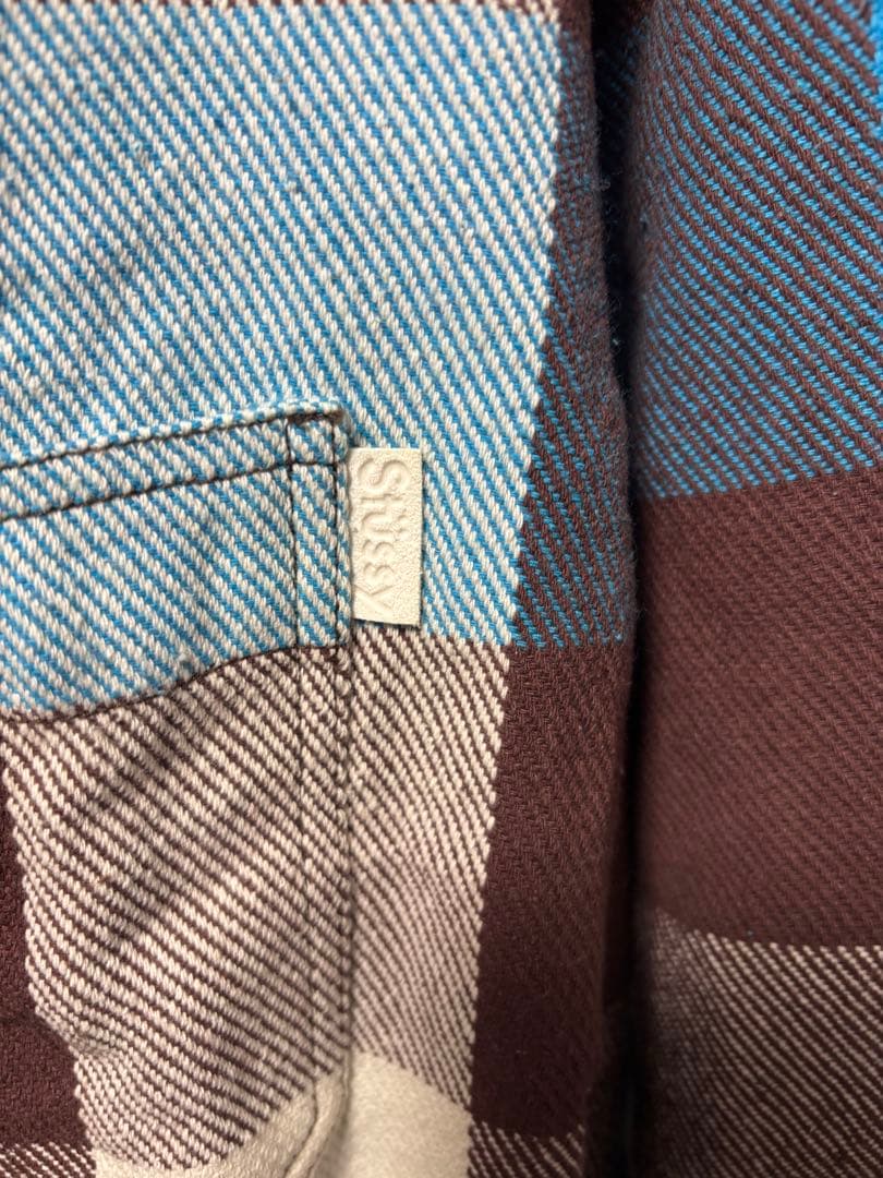 トップス 00's OLD STUSSY Flannel Shirts XL