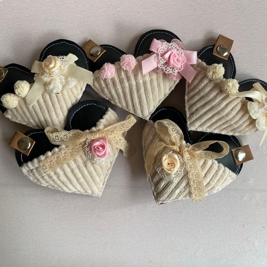 いちごパフェ★　デニムリメイクチャームお取り置き❶