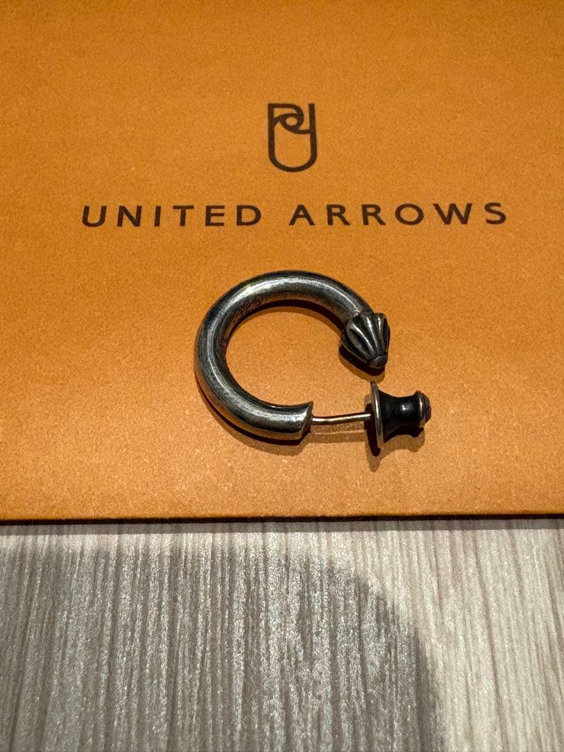 CHROME HEARTS HOOP PLAIN フープピアス　インボイスあり