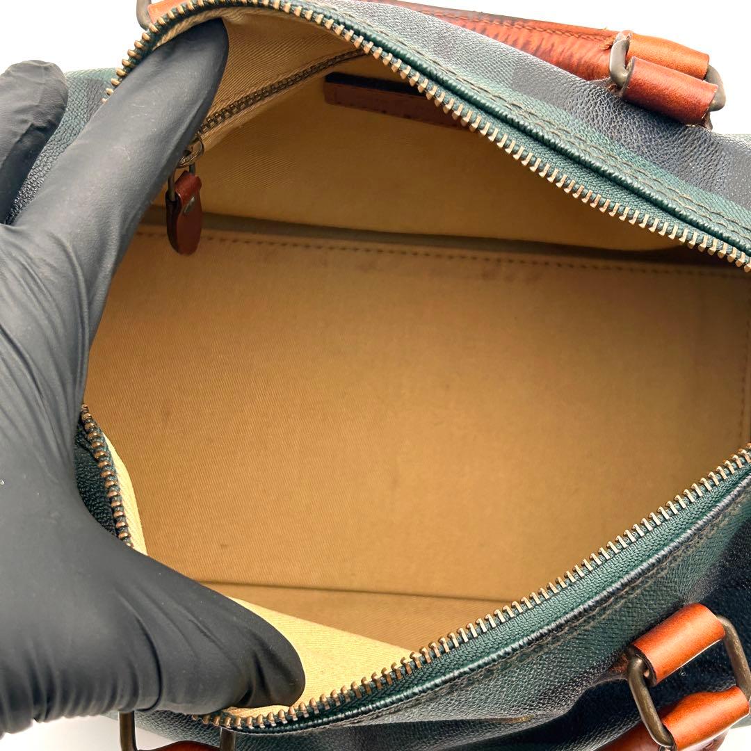 ✨極美品✨ ラルフローレン ボストンバッグ ミニ レザー PVC 希少