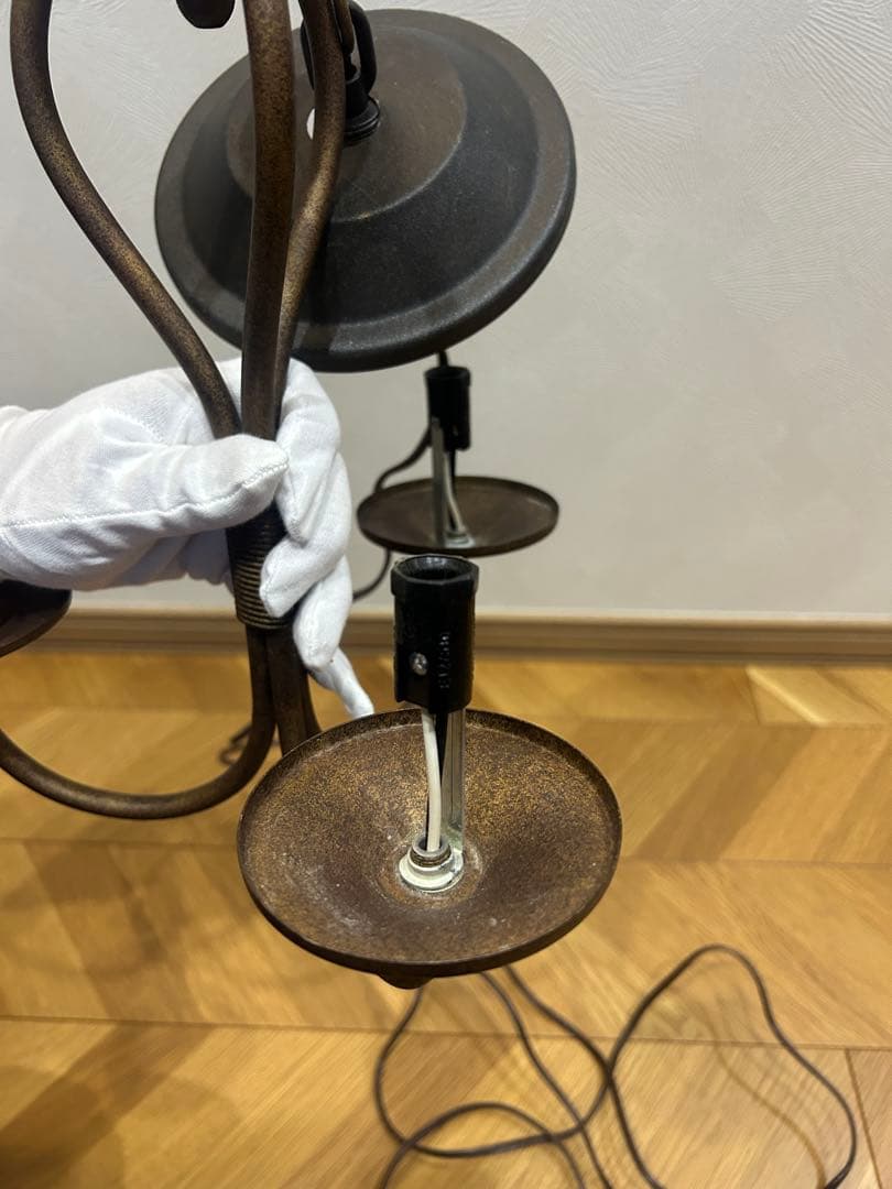 【送料無料　アンティーク照明】アンティーク　シャンデリア