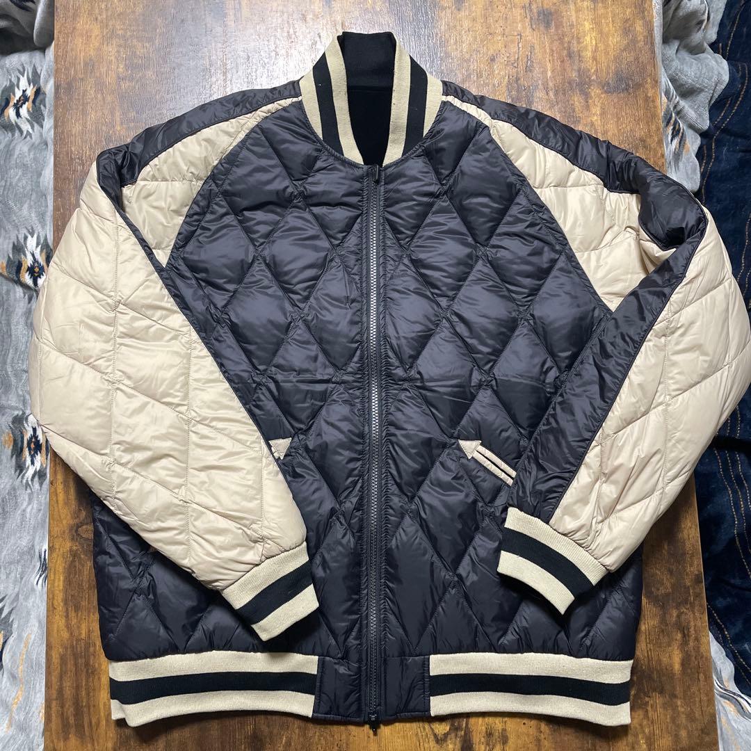 タイオン　ジャパンスペシャル リバーシブル スカジャン ダウンジャケット