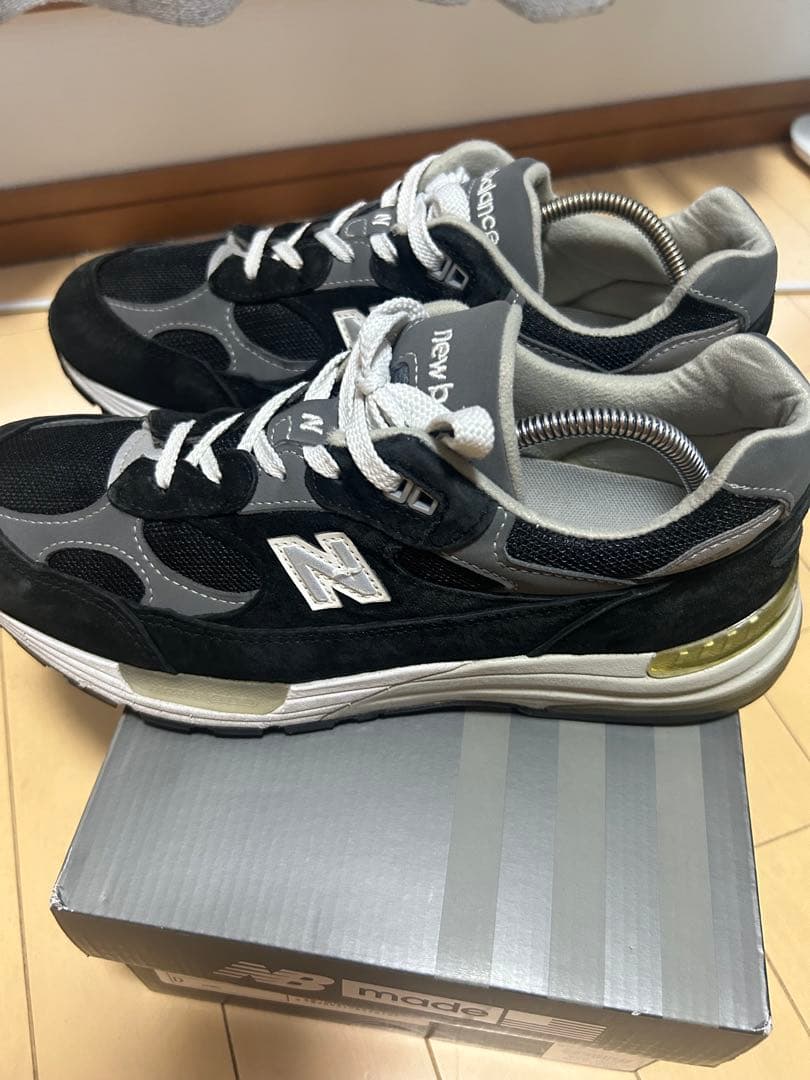 New Balance M992EB ブラック