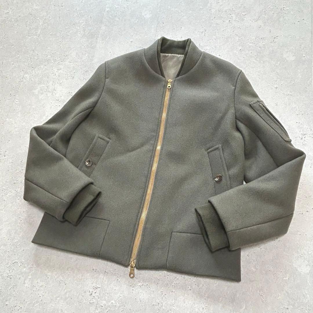 RAINMAKER kyoto〔46〕上質カシミア混 ブルゾン アウター 日本製