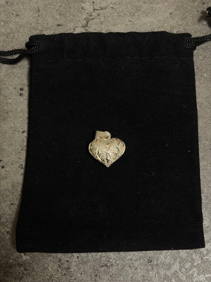 silver925 ハートネックレストップ