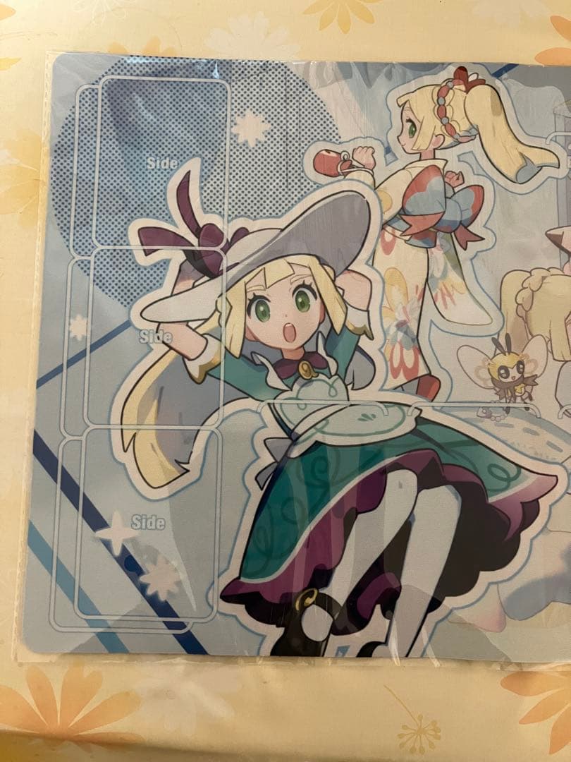 ポケモンマスターズEX　リーリエ　プレイマット　ポケマス