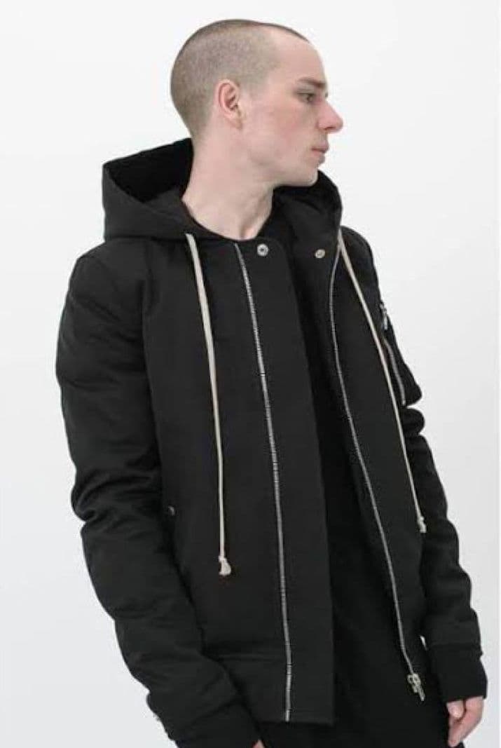 Rick Owens HOODED FLIGHT BOMBER 48 ハンガー付