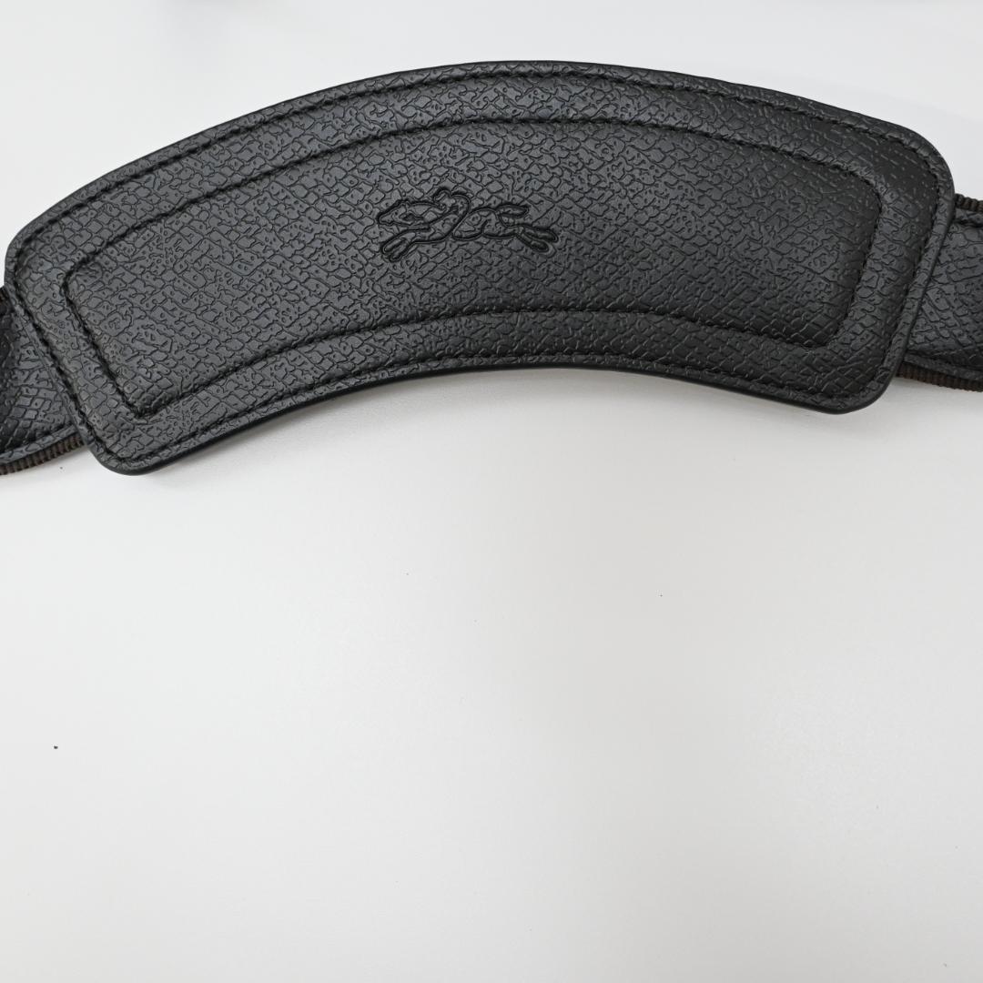 47577★年 ロンシャン ボストンバッグ ルプリアージュ ブラック