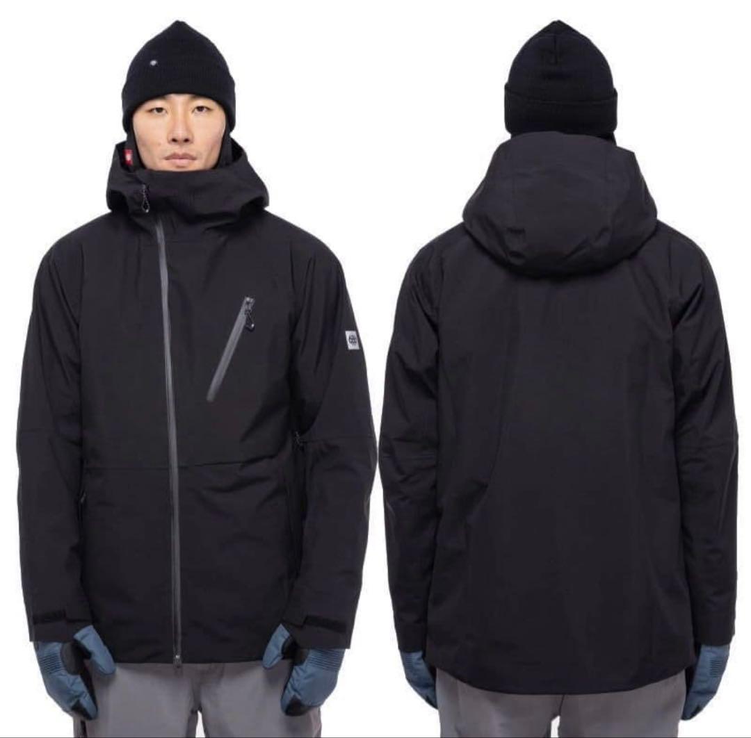 686 メンズ スノーボードジャケット ブラック S