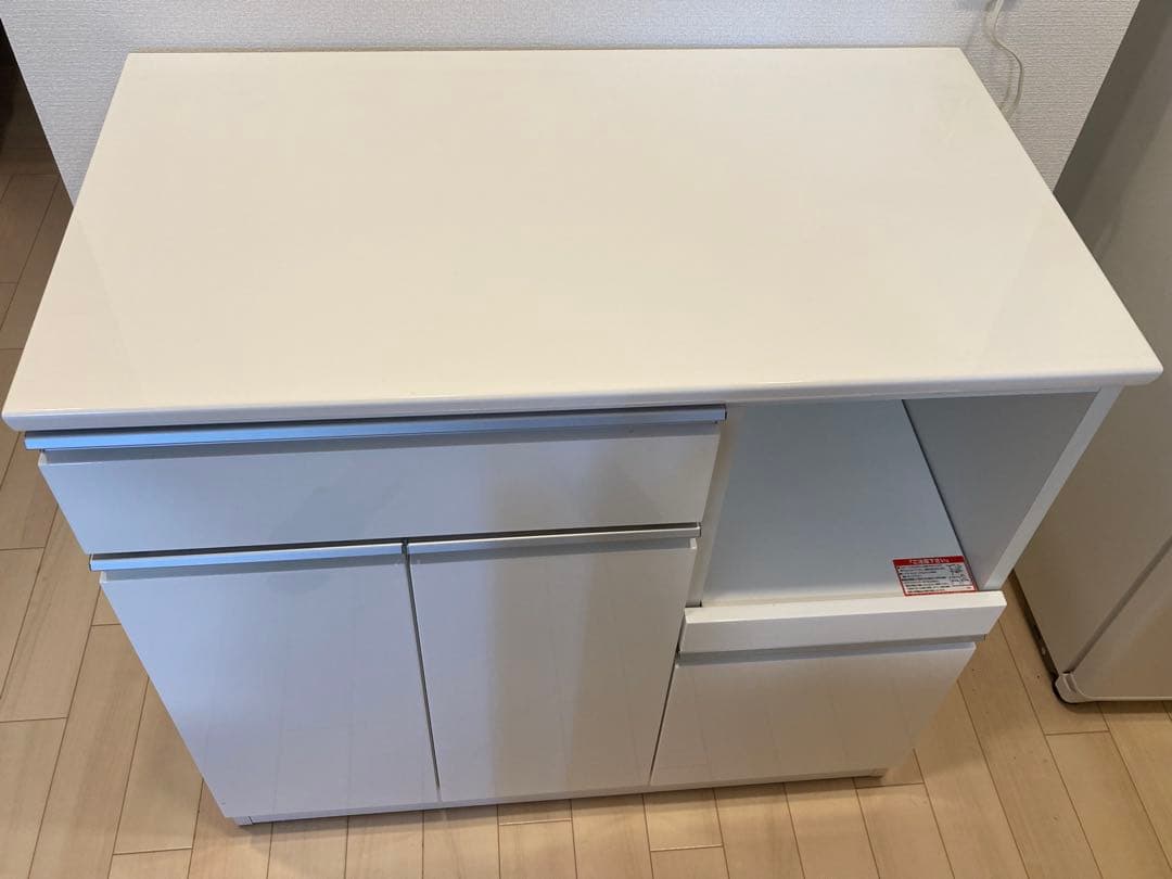 maro⭐︎キッチンカウンター(レジューム 90TL-R WH)