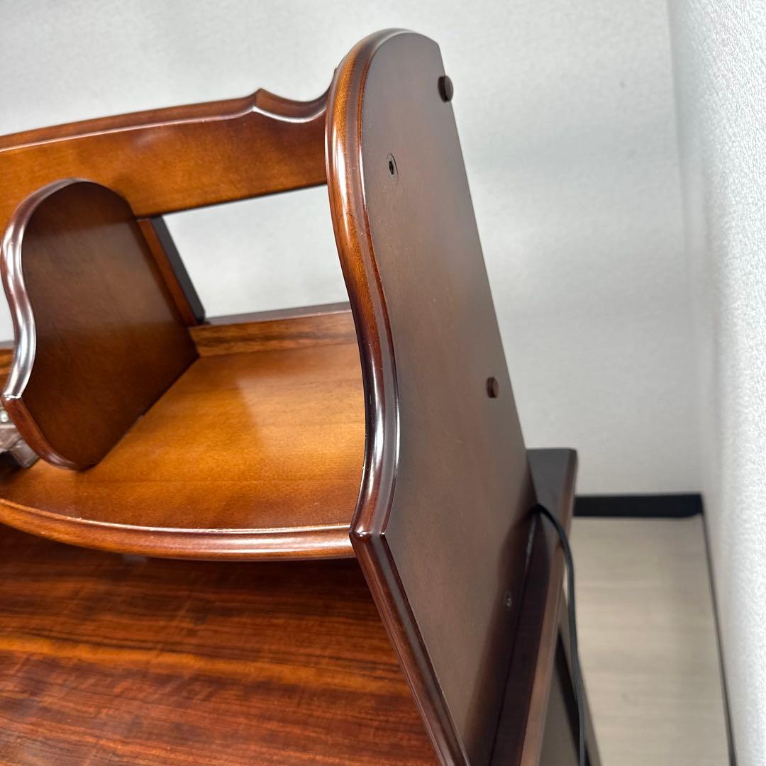 カリモク コロニアル 本棚 ブックシェルフ ブックエンド可動式 照明付き i4※