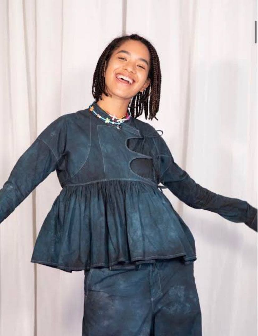 irojikake 2022ss ラバリシャツ パンツ　セットアップ