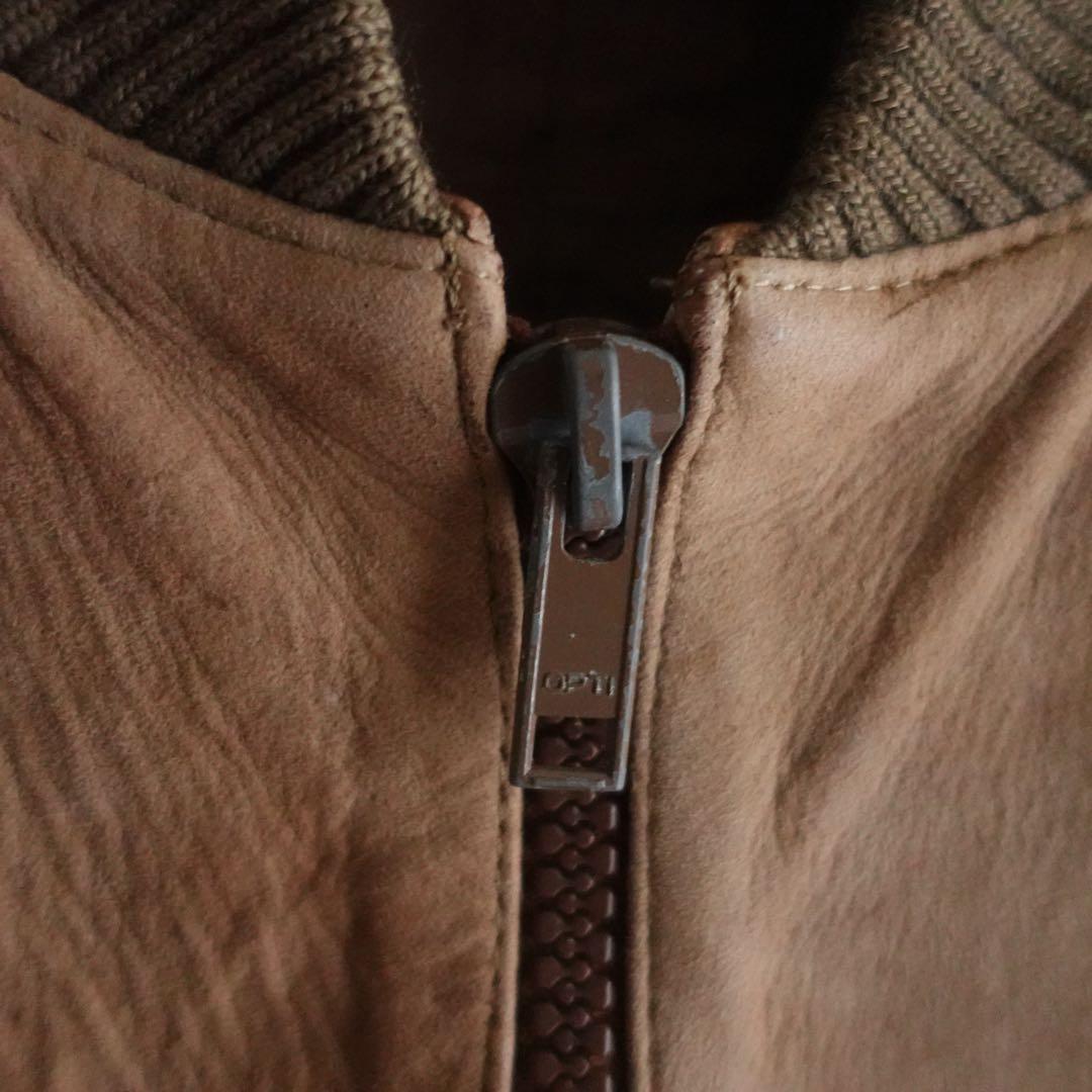 ジャケット・アウター 1970s80s Euro Vintage Suede BomberJacket