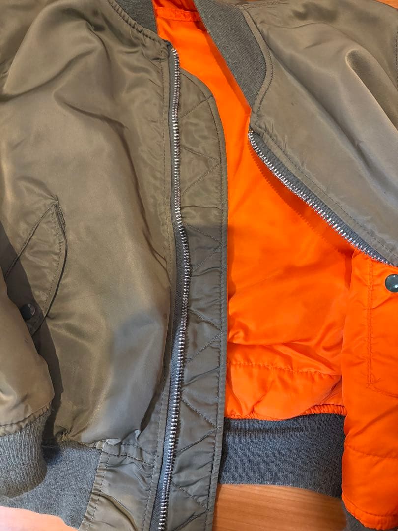 MA-1 80s USA製　alpha