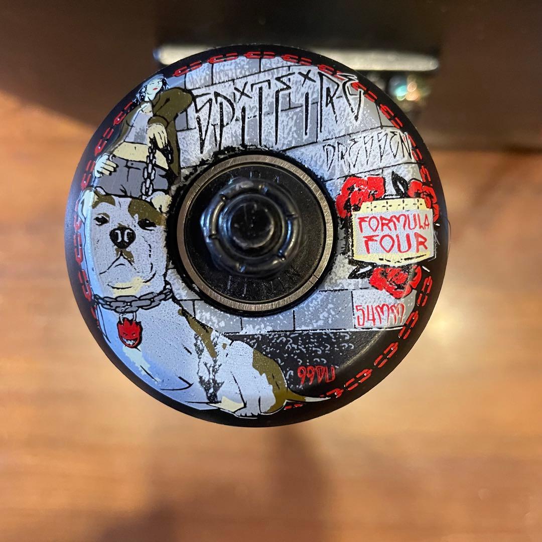 スケートボード　スケボー　コンプリート　極美品　スピットファイア　サンタクルーズ