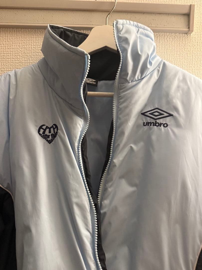 umbro × hotter than hellダウン