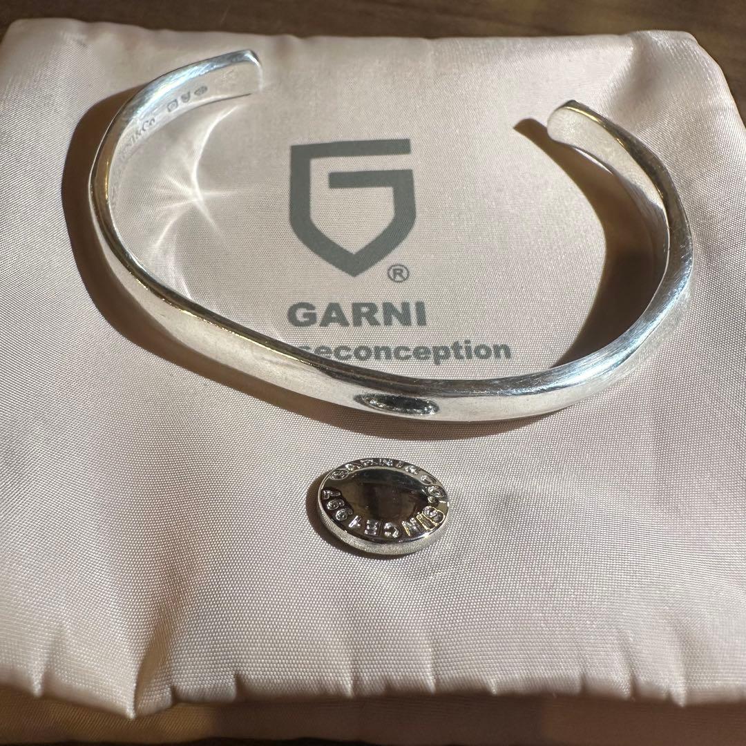 匿名24時間以内発送　GARNI Crockery Bangle Ｌ