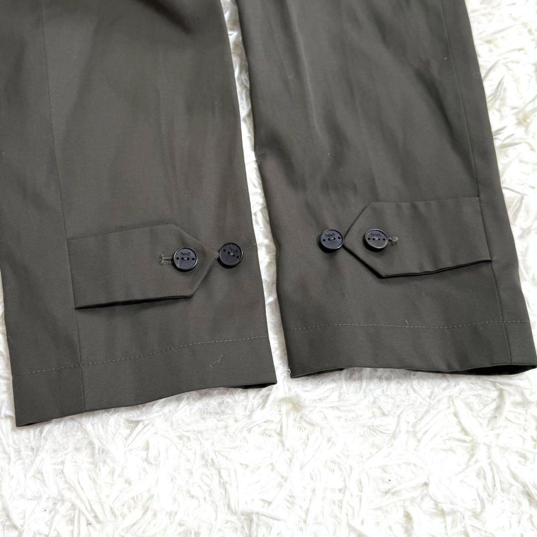 【新品タグ付き】Hevo AMASTUOLA ステンカラーコート カーキ 48