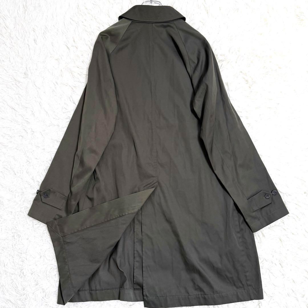 【新品タグ付き】Hevo AMASTUOLA ステンカラーコート カーキ 48