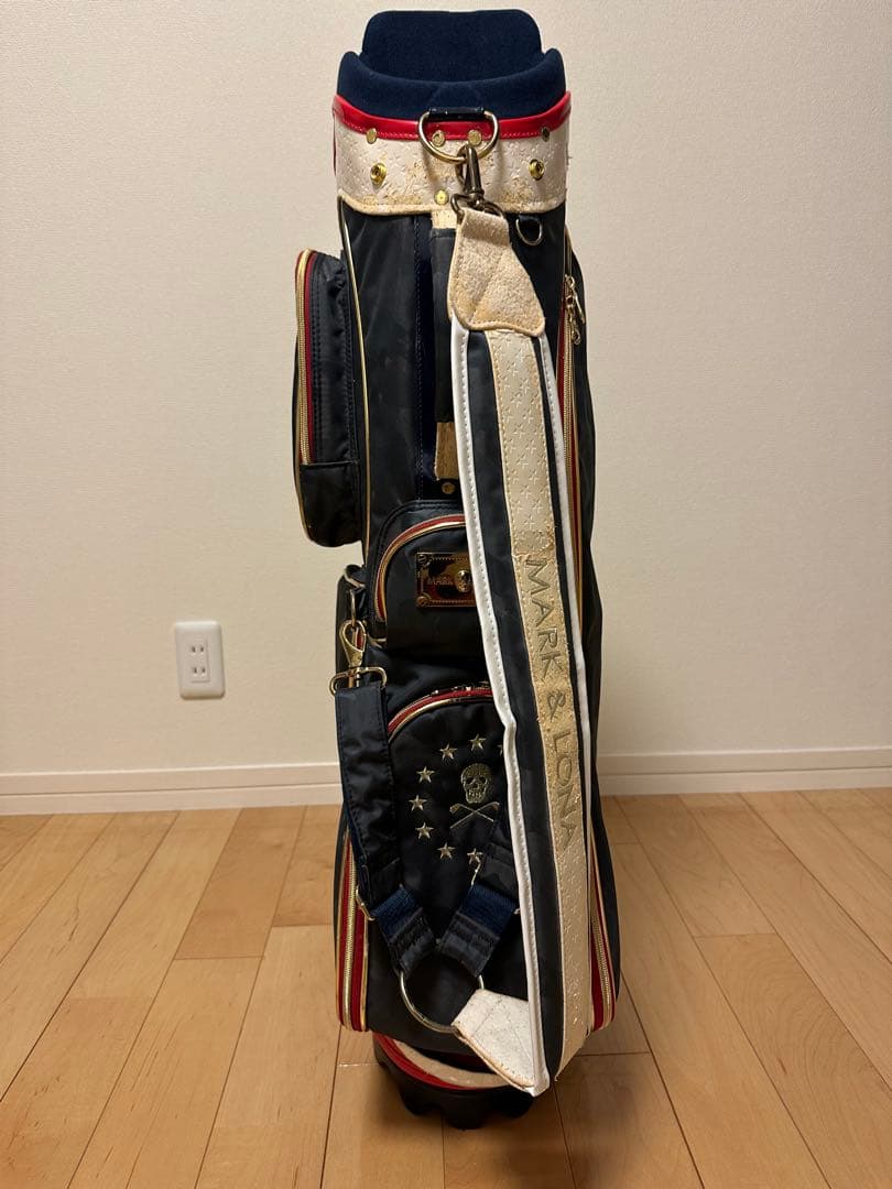 MARK & LONA スタンドゴルフバッグ ネイビー
