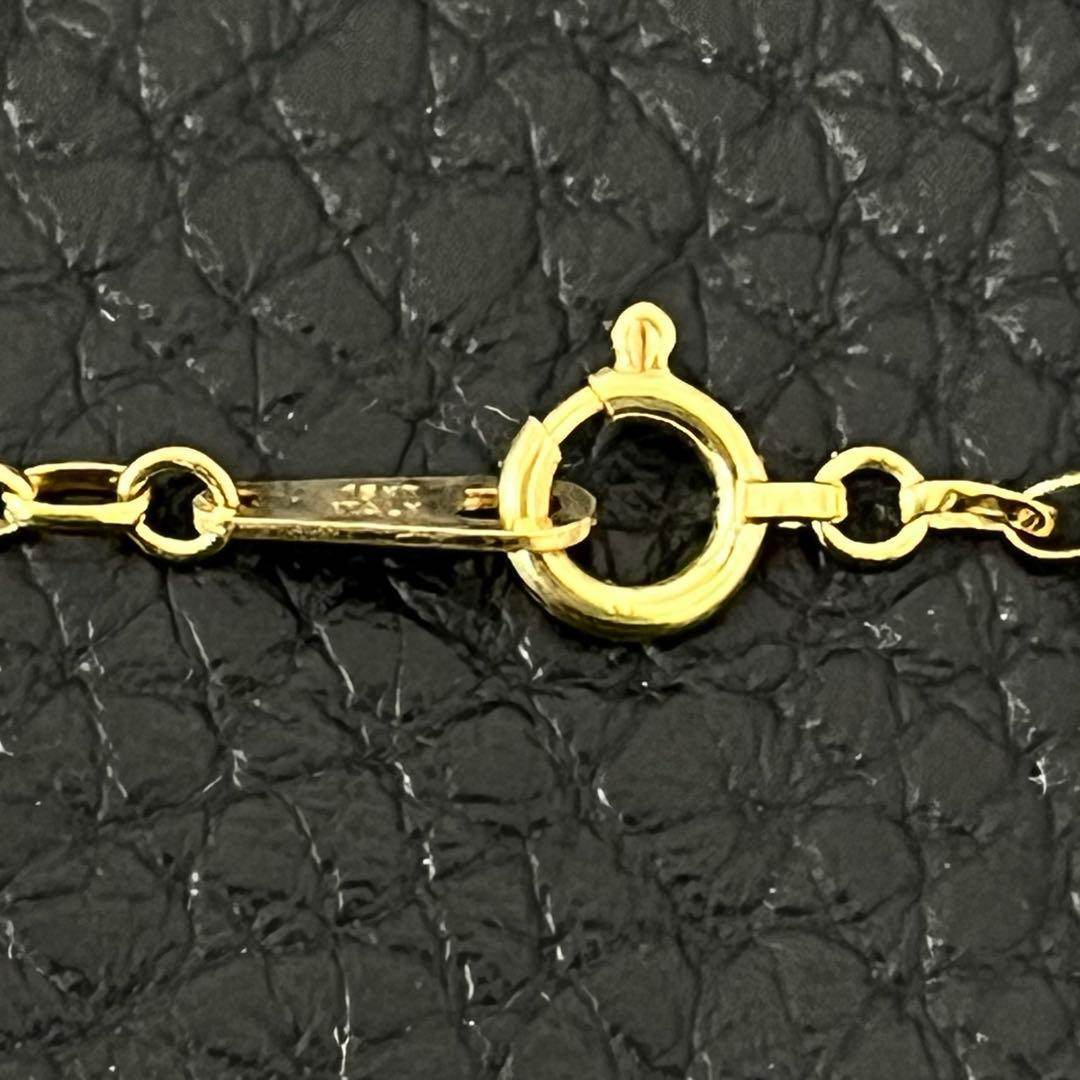 (B020601)K18 YG ブレスレット スター 星 アクセサリー 18金