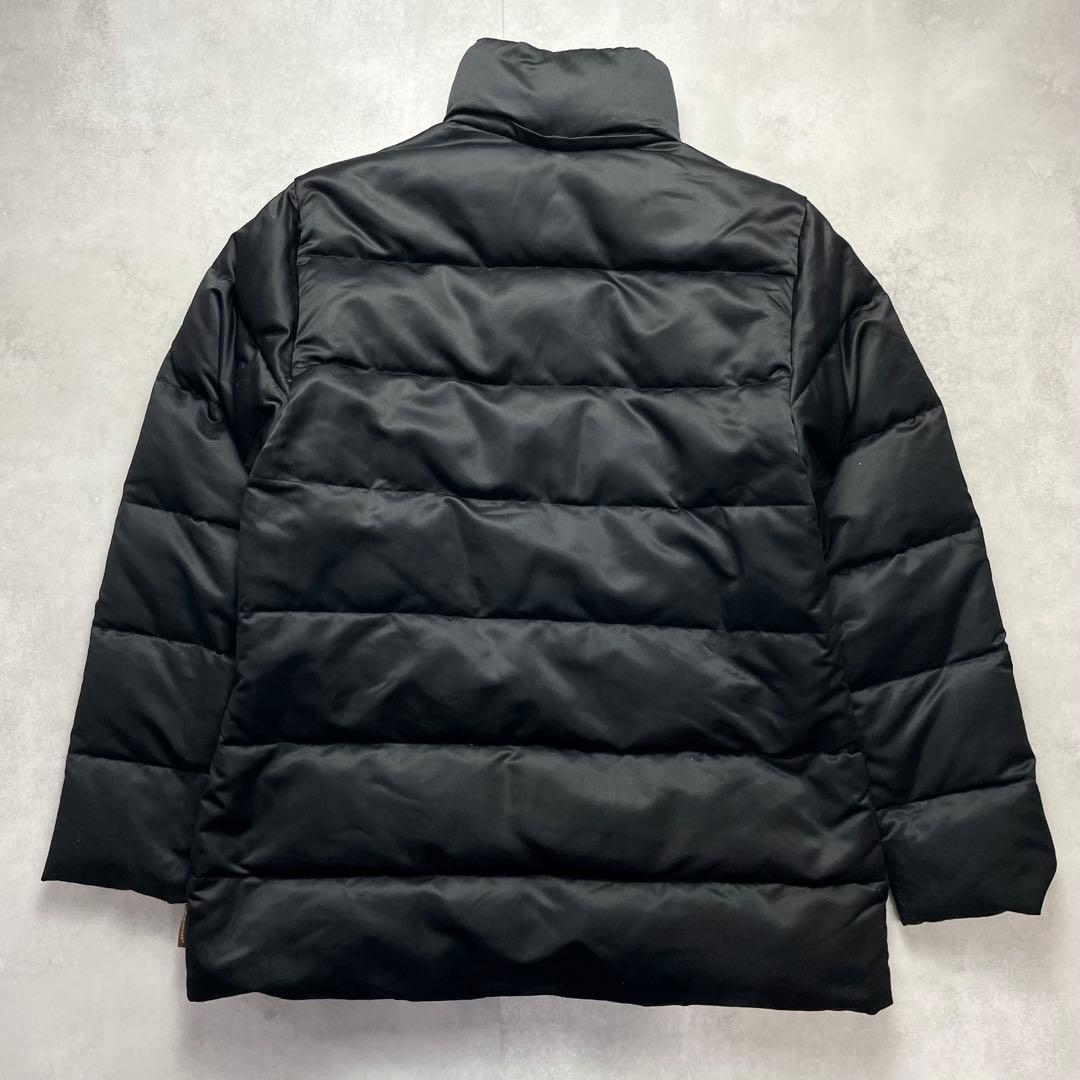 大きいサイズ✨モンクレール ダウンジャケット　Lサイズ相当 黒 茶タグ 高級感