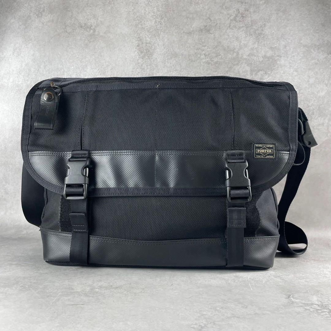 美品✨PORTER HEAT MESSENGER BAG(L) ショルダーバッグ