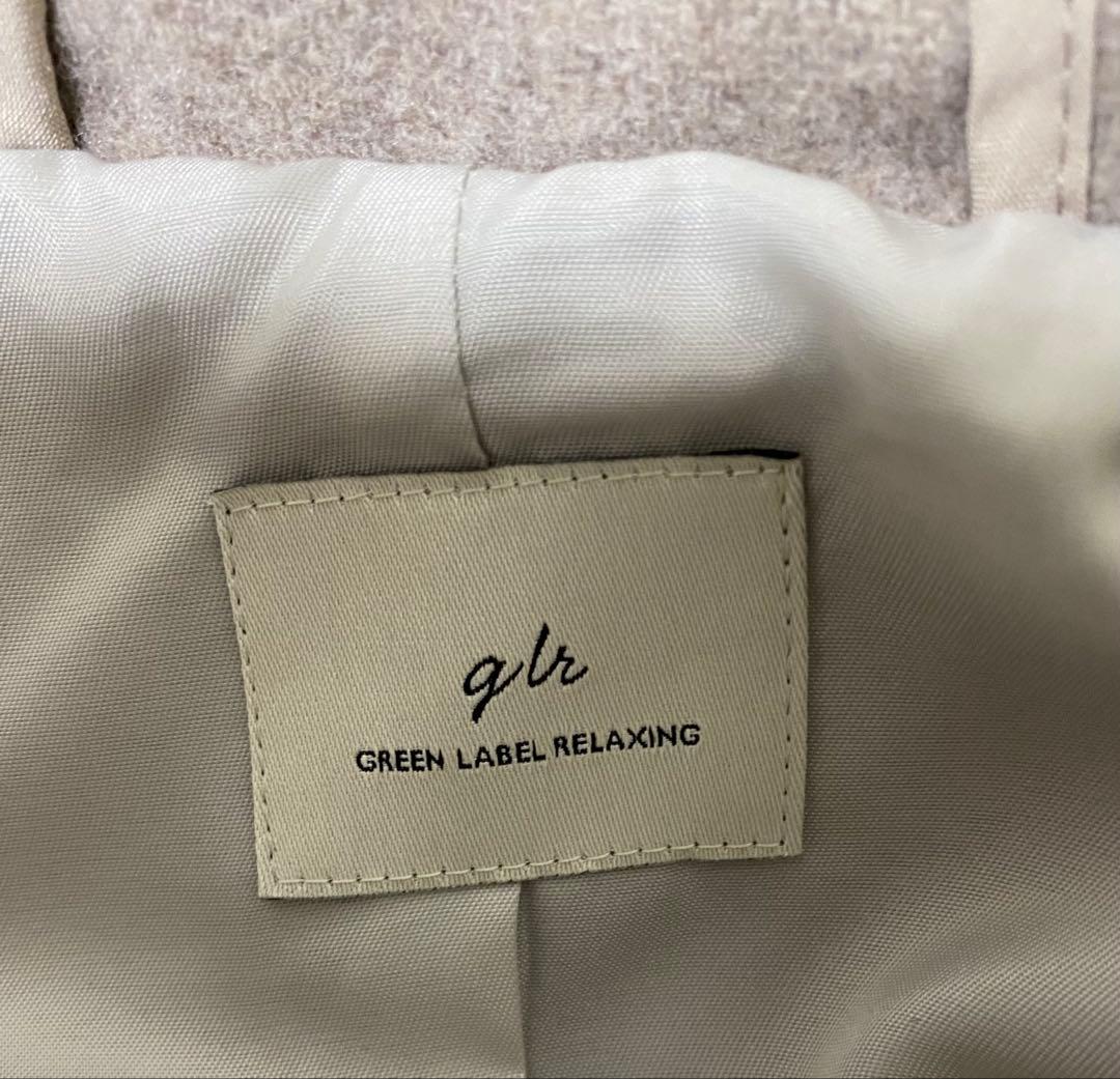 X Lタグ付き新品green label relaxing ショートダッフル42