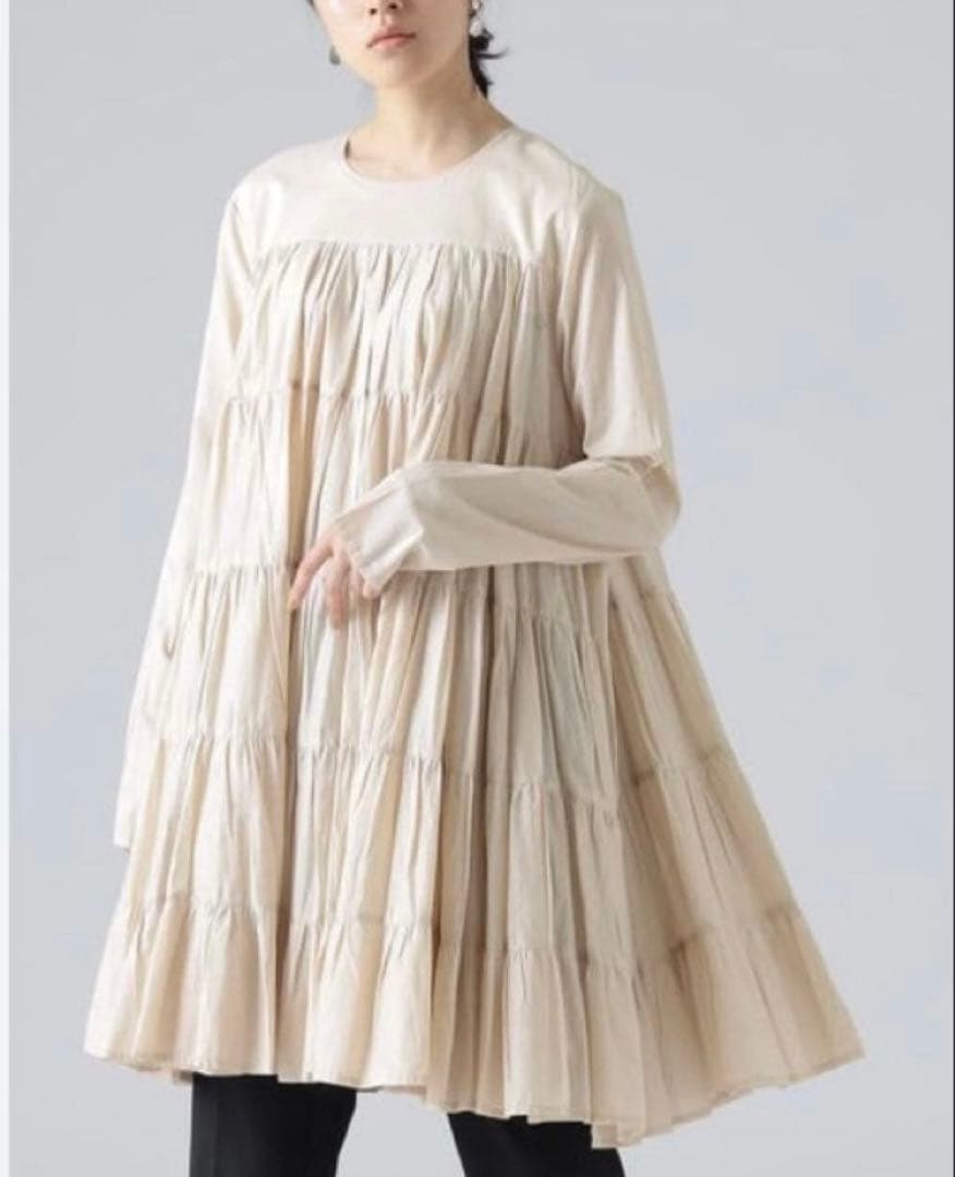 Merlette マーレットSOLIMAN ソリマン ライトベージュ ワンピース