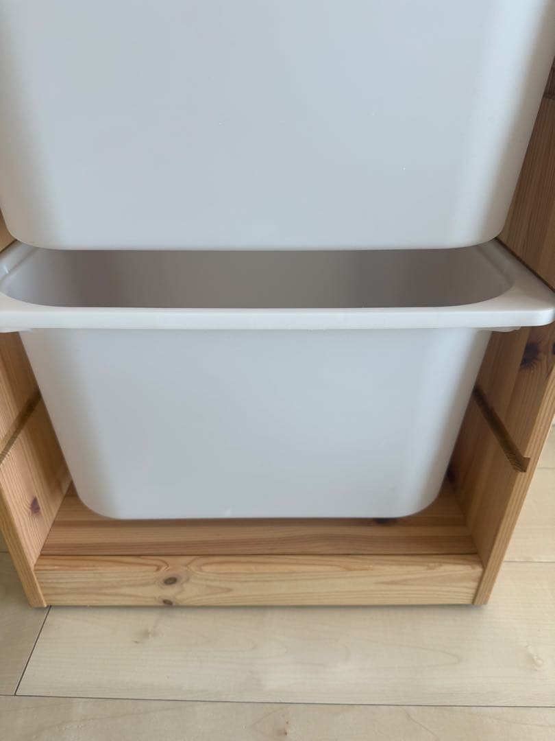 IKEA トロファスト 収納ボックスつき TROFAST ホワイト