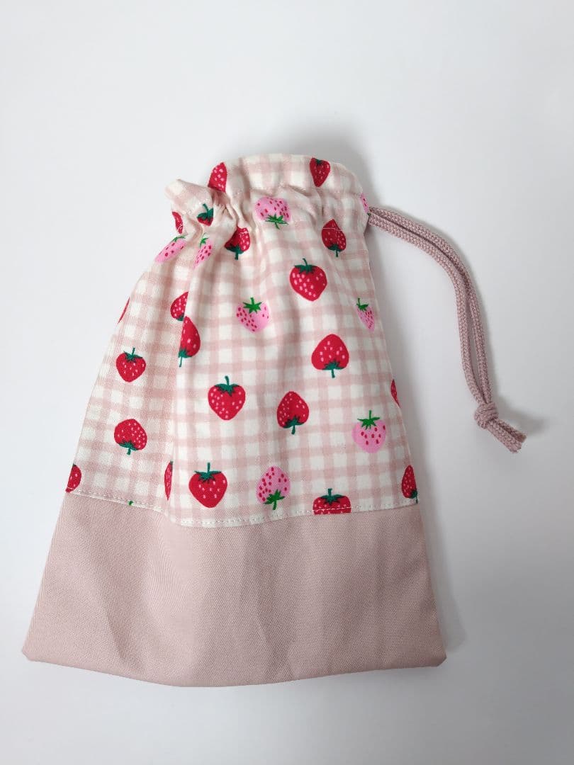 どーなつ さま 入園入学グッズ くすみ さくらんぼ いちご