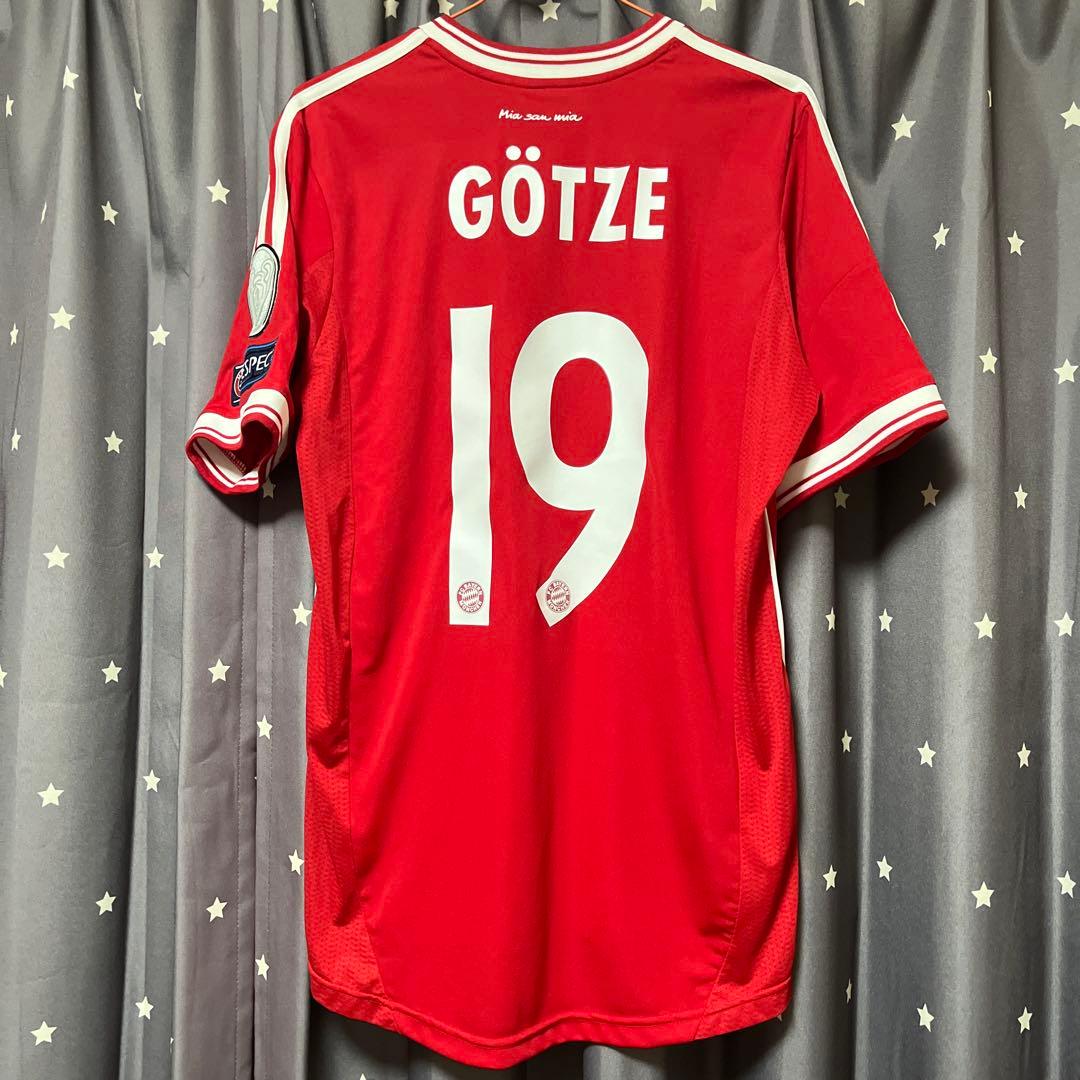 バイエルン・ミュンヘン ユニフォーム ゲッツェ 12-13 チャンピオンズリーグ