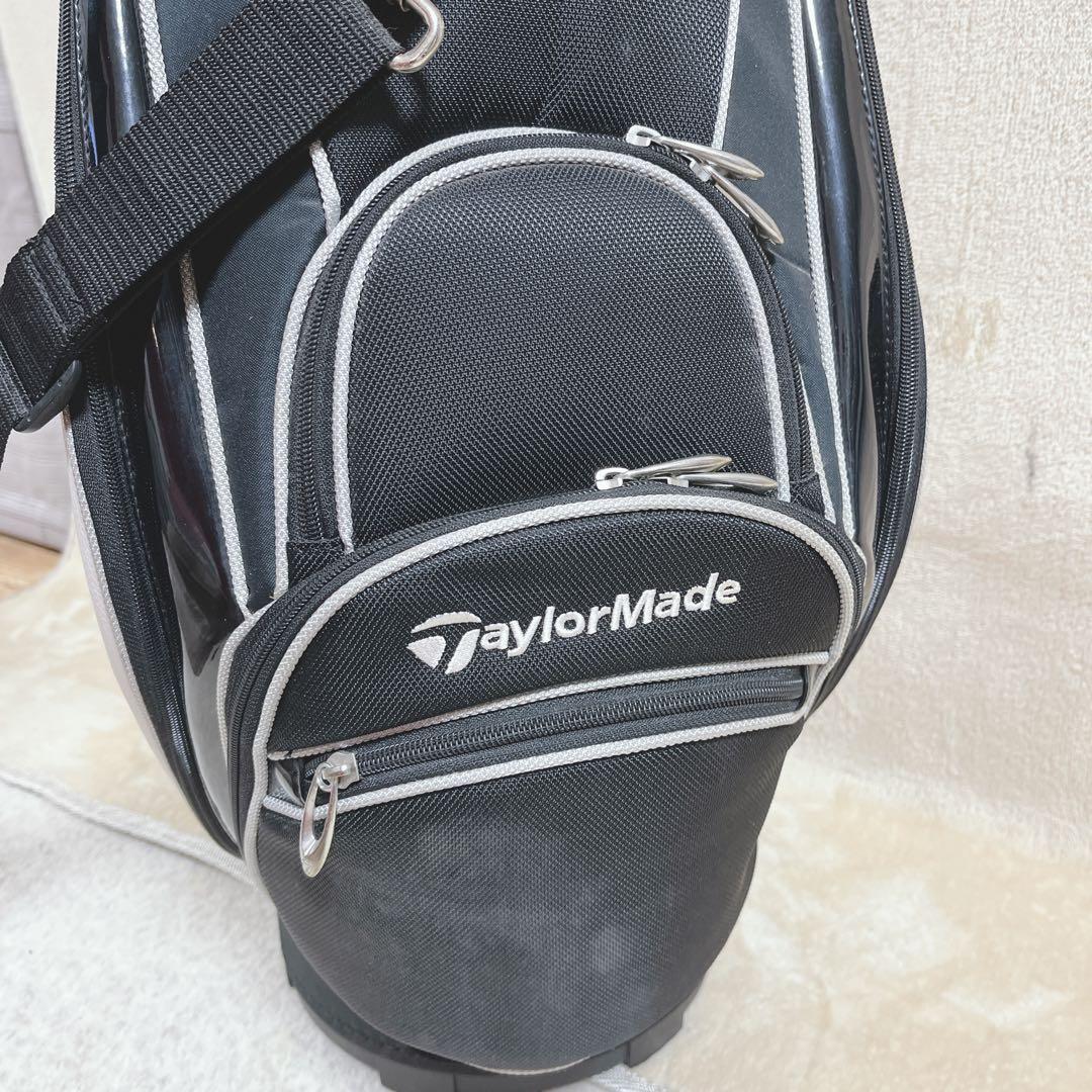 K034 テーラーメイド キャディバッグ 9型 フードあり