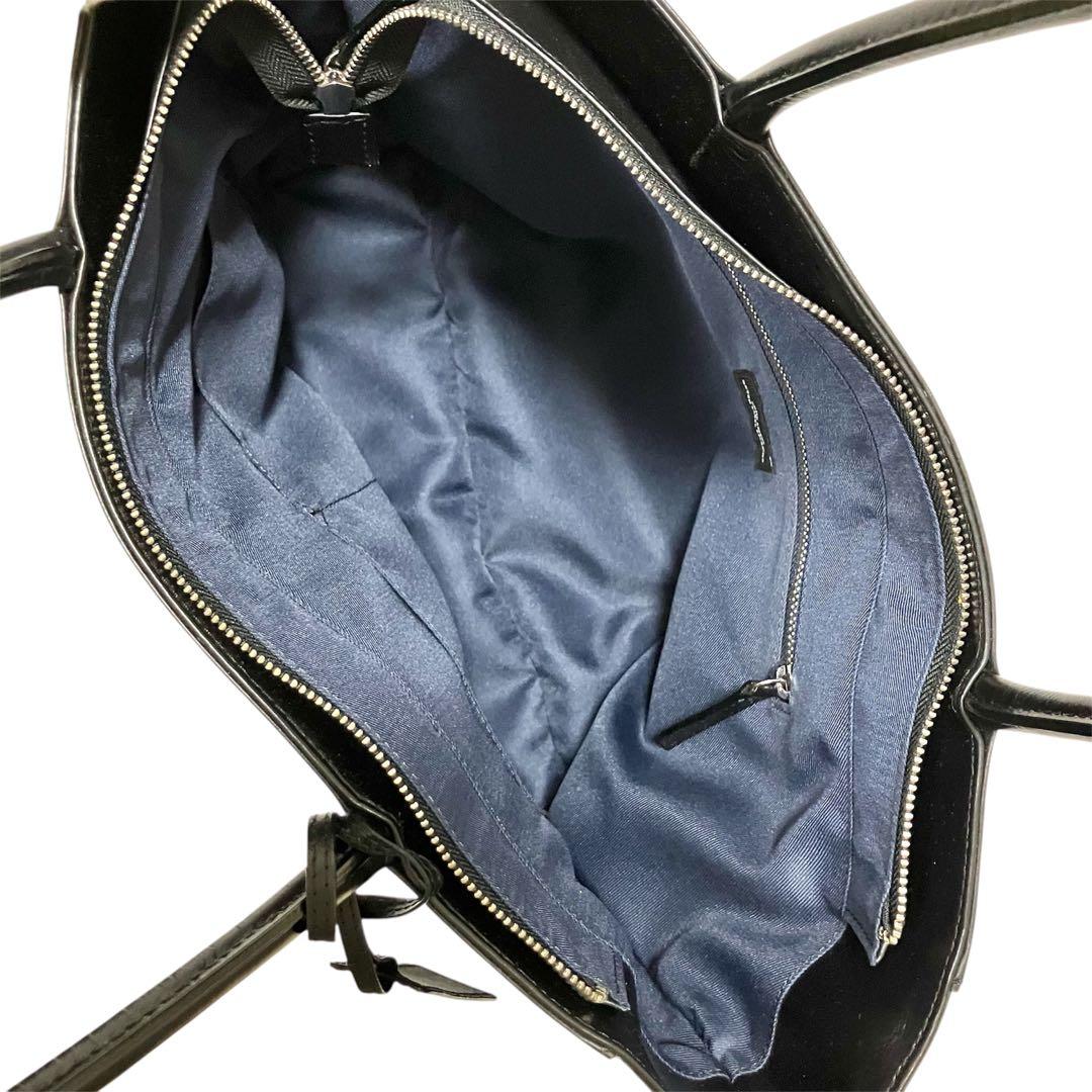 【美品】ユナイテッドアローズ グリーンレーベル リラクシング トートバッグ　黒