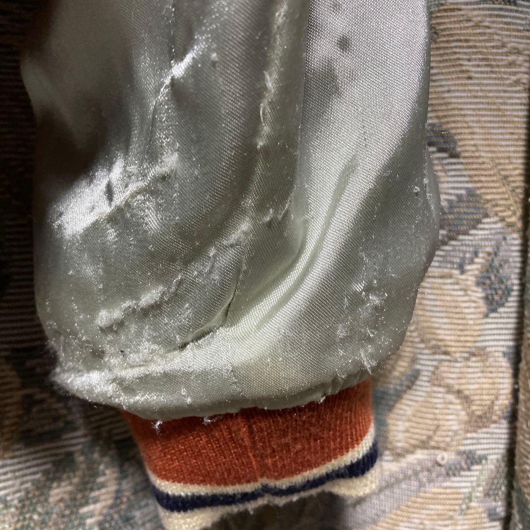 TEDCOMPANY・スカジャン・リバーシブル・別珍・40inc・ネイビー