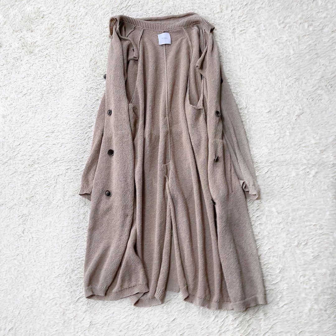 ジャケット・アウター Kota Gushiken Knitted Washi Trench Coat