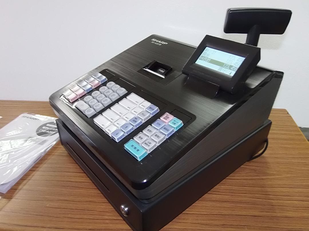 美品すぐ使える設定無料10部門325物販向シャープレジスターXE-A207B-B