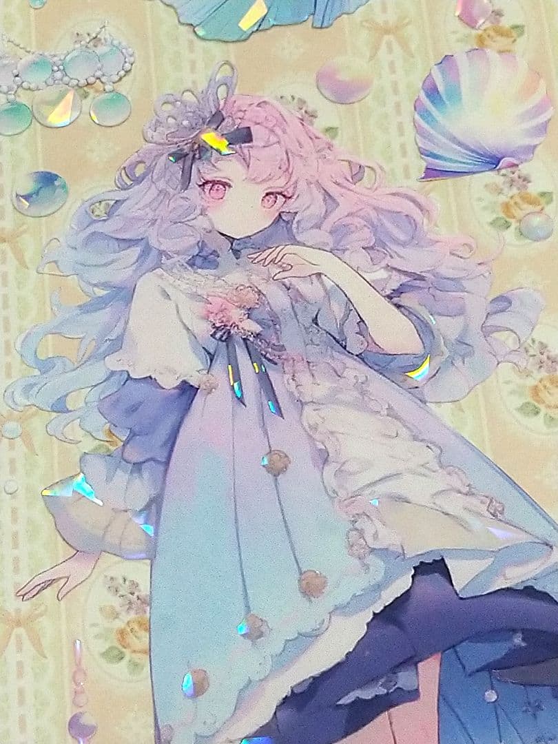 廃盤品✩J1047▶穿海(贝壳光)如终野切り売り海外人物女の子AIマステ