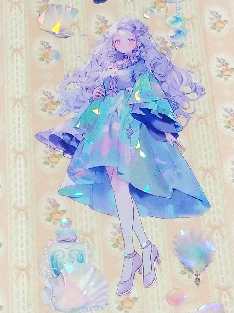 廃盤品✩J1047▶穿海(贝壳光)如终野切り売り海外人物女の子AIマステ