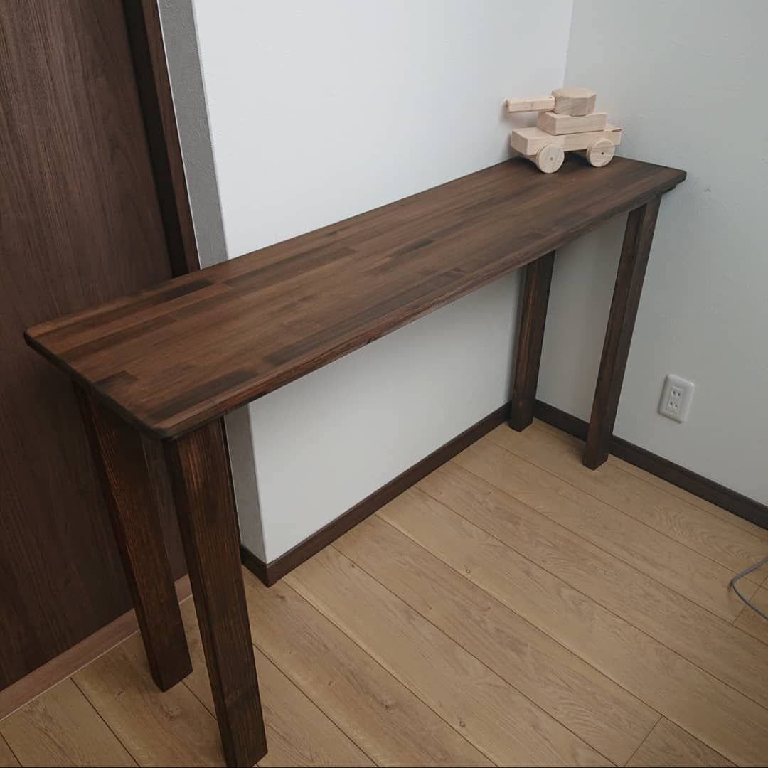 カウンターテーブル 一枚板