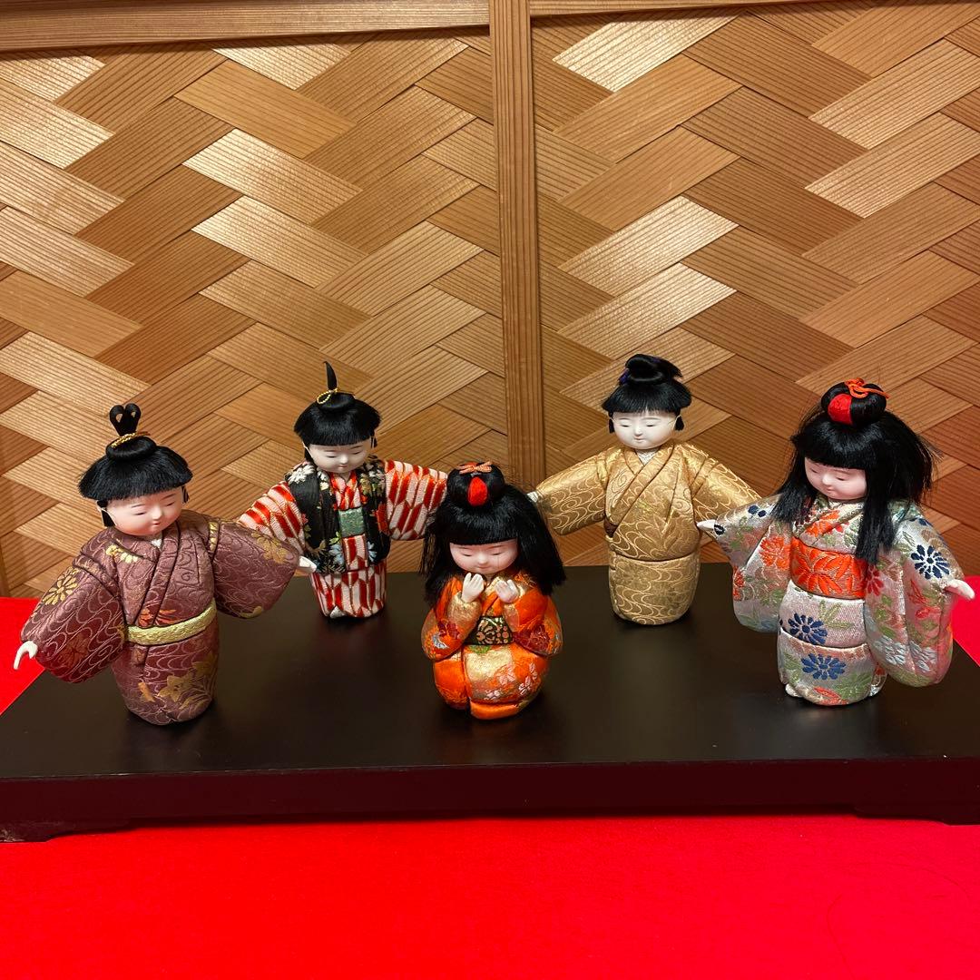 ♦︎【美品❤️かごめかごめ】きめこみ人形　外国の方へプレゼント　お土産♦︎