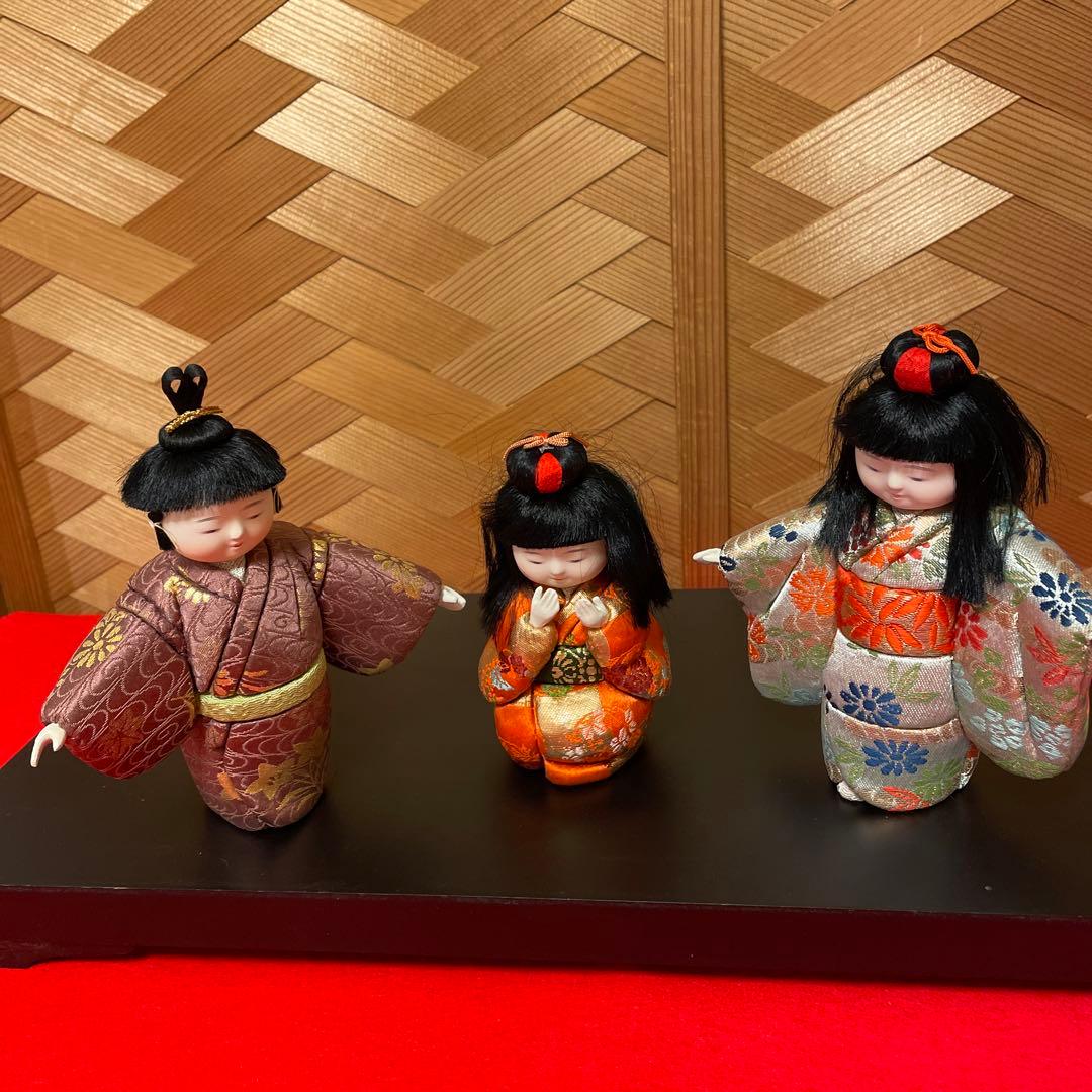 ♦︎【美品❤️かごめかごめ】きめこみ人形　外国の方へプレゼント　お土産♦︎