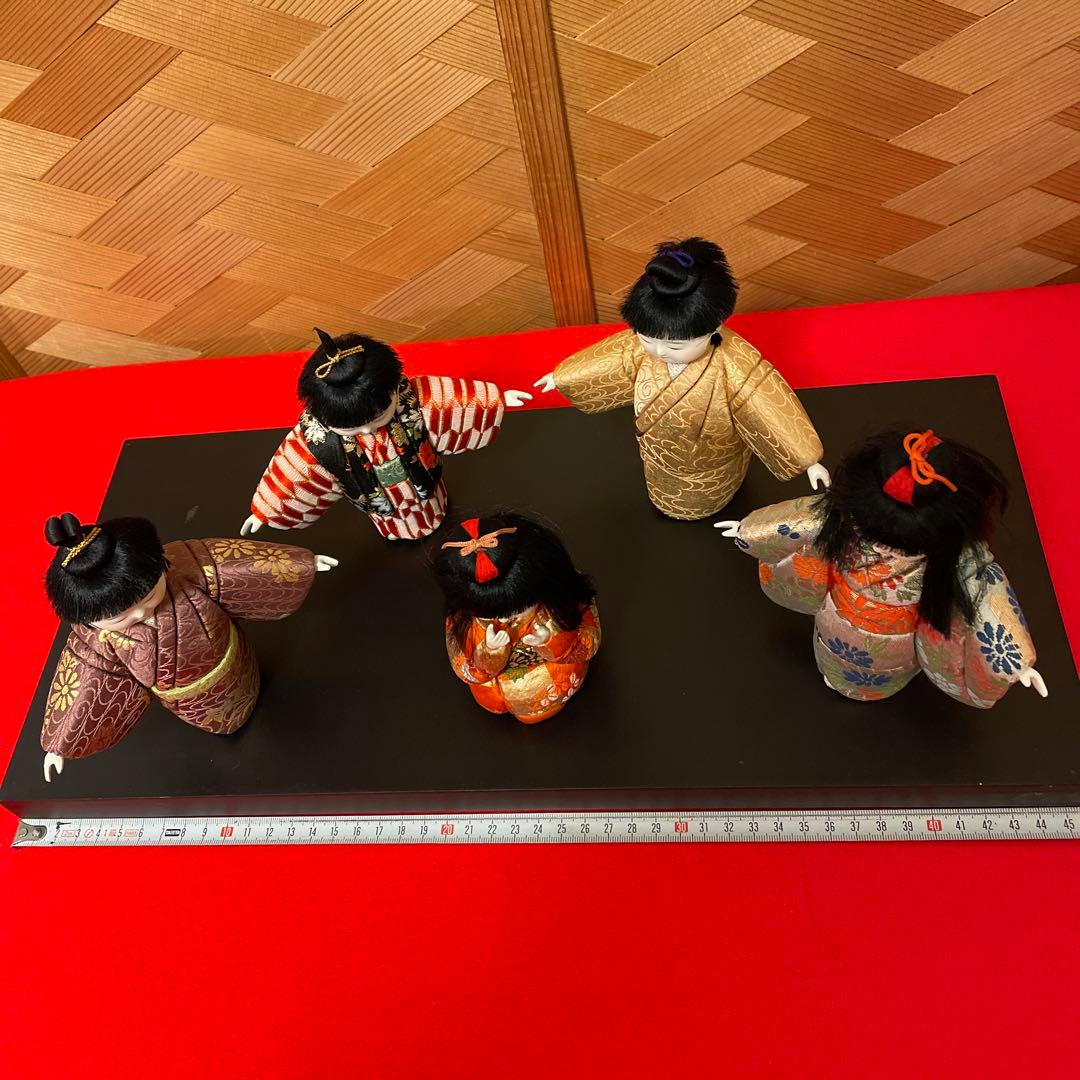 ♦︎【美品❤️かごめかごめ】きめこみ人形　外国の方へプレゼント　お土産♦︎