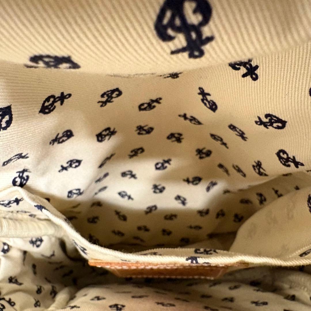 muta MARINE × bonfanti ボディバッグ キャンパス　ネイビー