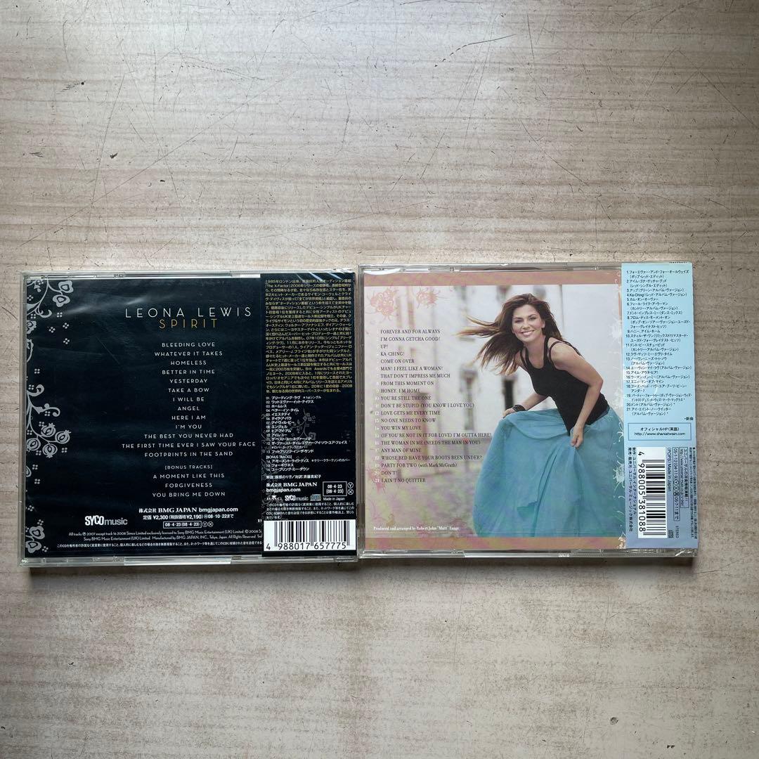 マライア⑩&ホィットニー④&レオナ①&シャナイア①CDアルバム未開封品16枚